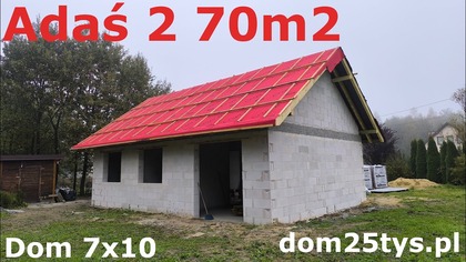 Za kilka dni oddajemy kolejny dom :) Adaś 2 70m2 Tarnów