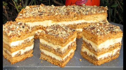 HIT  SERNIK SNICKERS-miodowy, z orzechami i kajmakiem HIT na święta i nie tylko