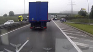 Gdańsk: Dziwne zachowanie kierowcy volvo na obwodnicy