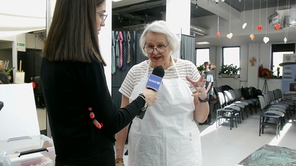 Integracyjne warsztaty pouringu dla młodzieży i seniorów