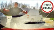 Agresja drogowa - zjazd ronda rozpala iskrę ...  #1061 Wasze Filmy