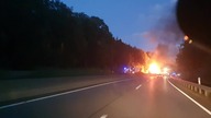LKW Unfall A4 Erfurt - Kassel 28. 09. 2020 19:30