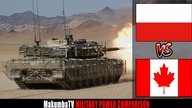 Polska vs Kanada 2022 | Por&oacute;wnanie siły militarnej