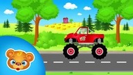 Bajki o samochodach dla dzieci - Monster truck i inne auta