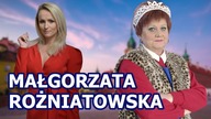 Po 50-tce zrobiła karierę na rolach wścibskich plotkar - Małgorzata Rożniatowska