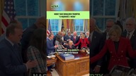 Modły nad Donaldem Trumpem w Gabinecie Owalnym #shorts