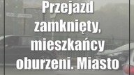 Przejazd zamknięty, mieszkańcy oburzeni.  Miasto prowadzi trudne negocjacje