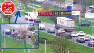Dron rejestruje wykroczenia kierowców.  STOP PIRAT