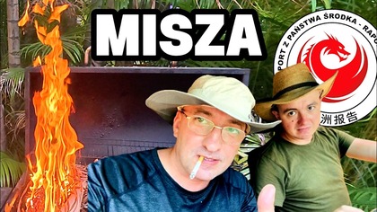 Michał Pater w Kambodży, robimy grilla