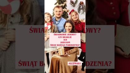 Te dzieci nie chcą obchodzić świąt Bożego Narodzenia??
