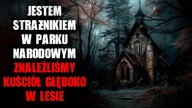 Głęboko w lesie znaleźliśmy opuszczony kościół.
