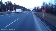 Łódzki rowerzysta znowu w akcji