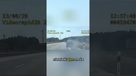  Auto w płomieniach na DK45! Policja w ostatniej chwili ratuje ludzi #pożar #policja #akcja