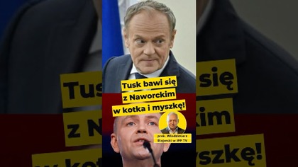Tusk bawi się z Nawrockim w kotka i myszkę! #Tusk #batyr #trybunałkonstytucyjny prok.  Blajerski