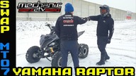 SWAP Legion! Yamaha Raptor MT-07  Made by Mechanic ATV #atv #quad #atvriders