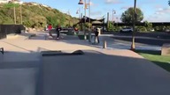 Groźny wypadek w skate parku