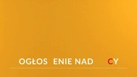 Ogłoszenie nadawcy Polsat 2019-2021 ale od tyłu