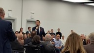 Spotkanie z Rafałem Trzaskowskim Poznań Sala Ziemi Targi Poznań 10 listopada 2024