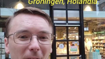 Spotkanie z pisarką Babs Gons w Groningen.