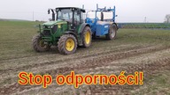 Oprysk pszenicy/ John Deere & Agrio Napa/ Jak sobie radzić z odpornością chwastów/Kula