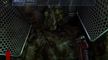 Prey: Aliens reproductive bowel/the birth canal/bowel ..or some like that.