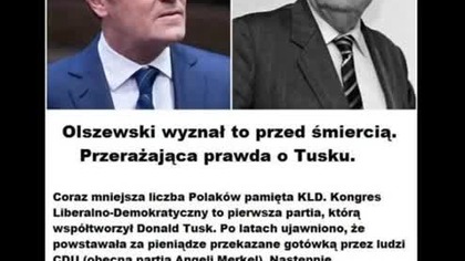 Olszewski pięknie jeszcze przed swoją śmiercią podsumował tą KOMUNISTYCZNĄ gawiedź z TUSKIEM na czele