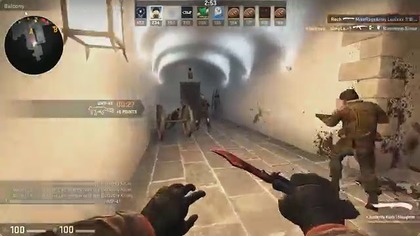 CSGO   Butterfly Knife Slaughter Gameplay