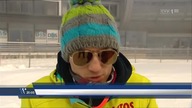 Kamil Stoch na treningu polskiej kadry (10. 12. 2014)