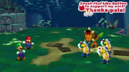W grze na platformę Nintendo 3DS pomagamy braciom Mario uratować księżniczkę Peach porwaną przez Władcę Koszmar&oacute;w.