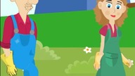 Farmer with Mustache and a Tomato Farm #shorts #tractors #bazylland | Animated Shorts