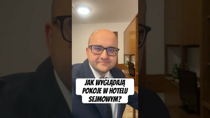 Jak wyglądają pokoje w hotelu sejmowym? #Sejm