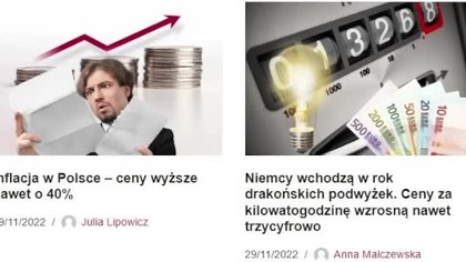 01. 12. 2022r NIEMCY MAJA GORZEJ TO POLAKA USPOKAJA