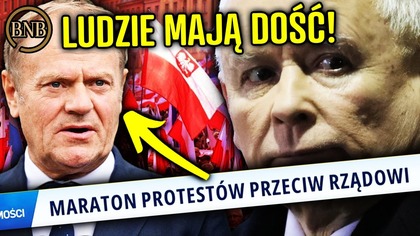 TUSK, KACZYŃSKI, IMIGRANCI - OGROMNE PROTESTY W WARSZAWIE!