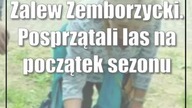 Zalew Zemborzycki.  Posprzątali las na początek sezonu