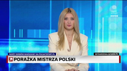 Super Polsat - Fragment retransmisji Wydarzeń 24 ("Sport" z... Martą Ćwiertniewicz) (24. 11. 2025)