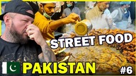Uliczne jedzenie na bardzo złej dzielnicy w Lahore (Pakistan) Kto by spróbował?