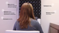 Koloryzacja włosów mało inwacyjną farbą Elumen