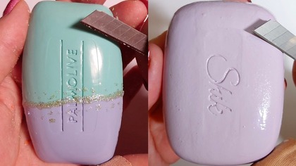 Soap Carving ASMR Relaxing Sounds no talking Satisfying ASMR Video