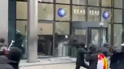 Budynek Parlamentu Europejskiego! Bruksela