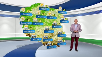 Prognoza pogody na TVN Meteo (07. 06. 2023)