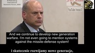 Putin ostrzega świat przed działaniami USA.  [2016]