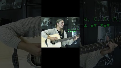 Fiołkowe Pole - Sobel (jak zagrać na gitarze) #shorts