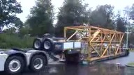 Mercedes-Benz zgubił wielką naczepę