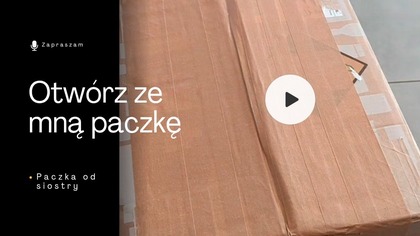 PACZKA OD SIOSTRY Z NIEMIEC I UNBOXING PREZENTU