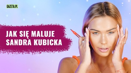 Najszybszy na świecie makijaż Sandry Kubickiej.  Wizażyści płaczą, gdy to widzą