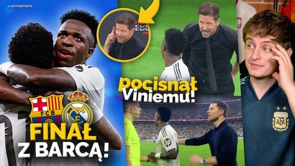 SPINA Viniciusa z Diego Simeone! Real Madryt w FINALE zagra z FC Barceloną! Mbappe już leci!