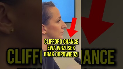 Clifford Chance.  Sylwia Gregorczyk-Abram, Ewa Wrzosek.  Brak odpowiedzi!
