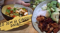 CO JEM W CIĄGU DNIA? TOFU W SOSIE ORZECHOWYM, SAŁATKA Z KASZY JAGLANEJ,