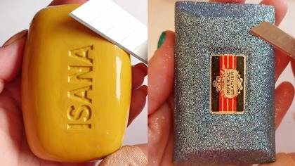 Soap Carving ASMR Relaxing Sounds no talking Satisfying ASMR Video