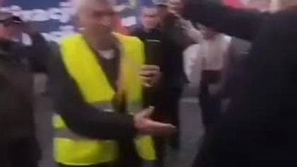 Moje przywitanie z Grzegorzem Braunem 4 listopada w Katowicach 